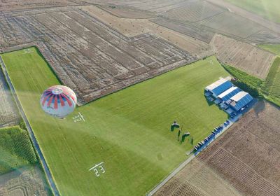 Vol montgolfiere à l'ULModrome de Baisy-Thy