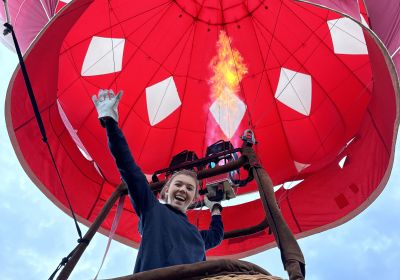 Décollage montgolfiere région Spa Battice