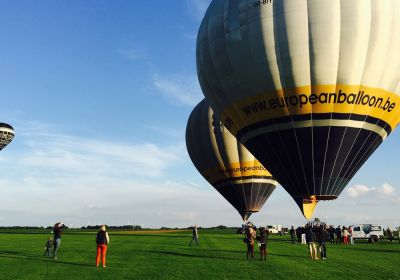 Vol montgolfiere à l'ULModrome de Baisy-Thy