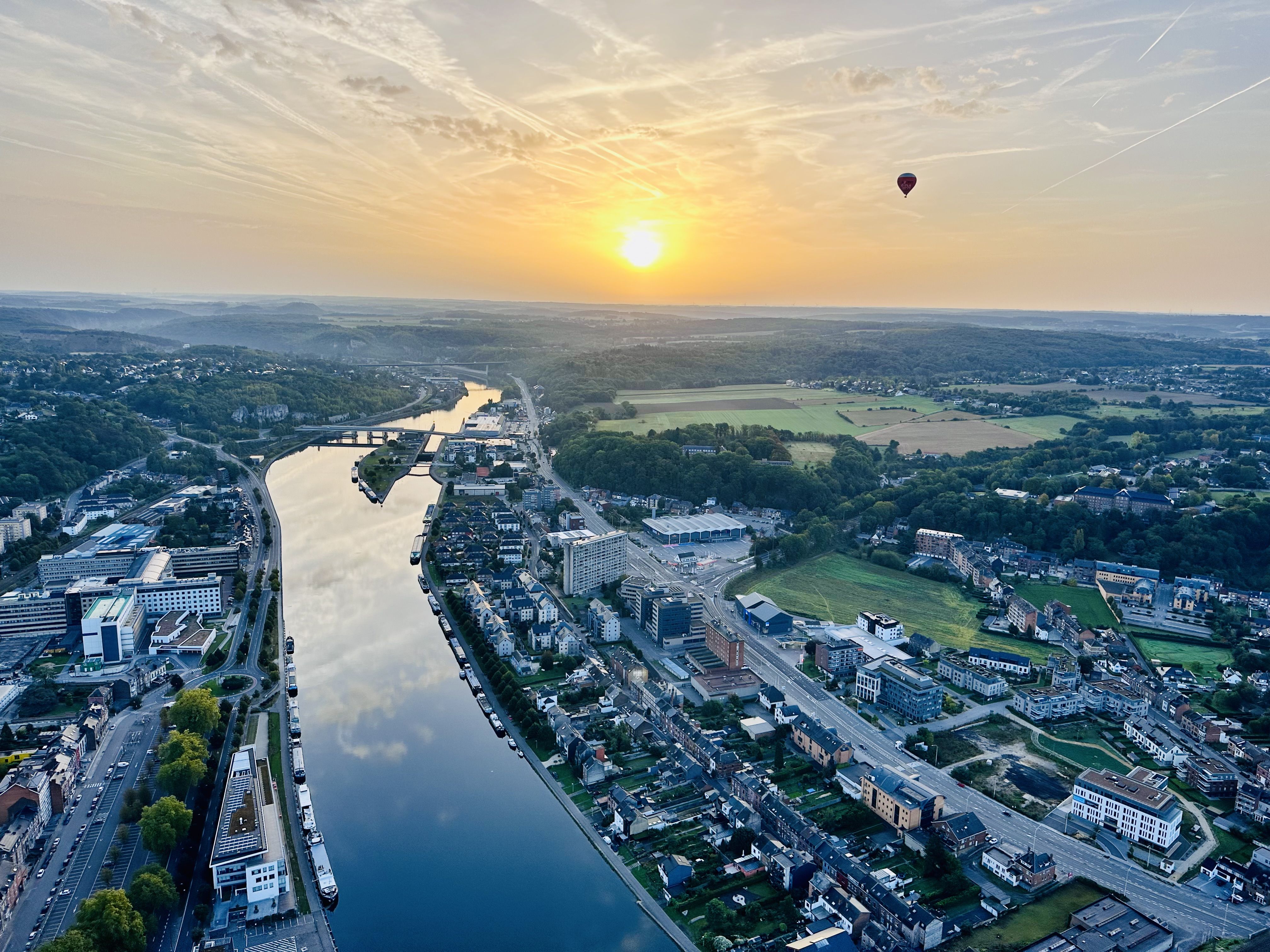 Vol montgolfiere Collège d'Erpent