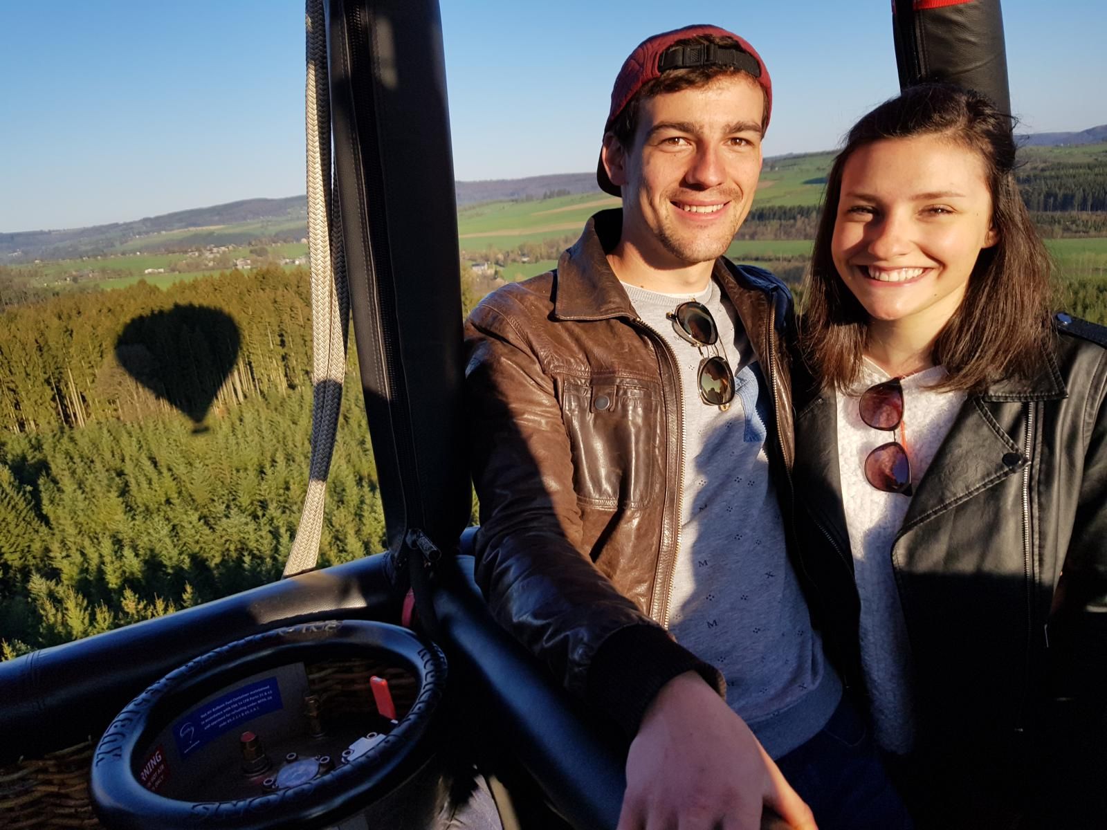 Vol montgolfiere Collège d'Erpent