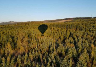 Vol montgolfiere à l'Aérodrome du Laboru