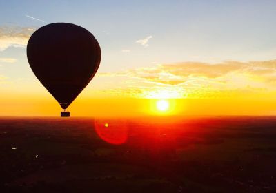 Vol en montgolfière dans toute la Belgique